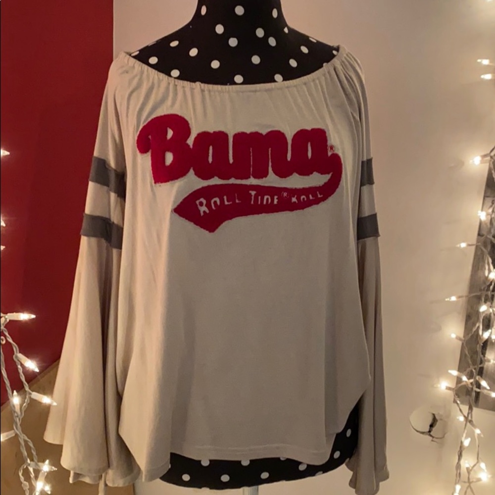 Bama strapless long sleeve top